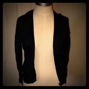 Navy J. Crew Cardigan lightweight sweater EUC